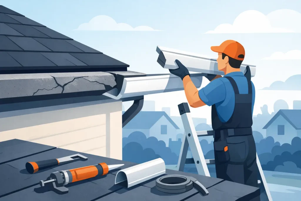 A Practical Guide to Concrete Gutter Replacement