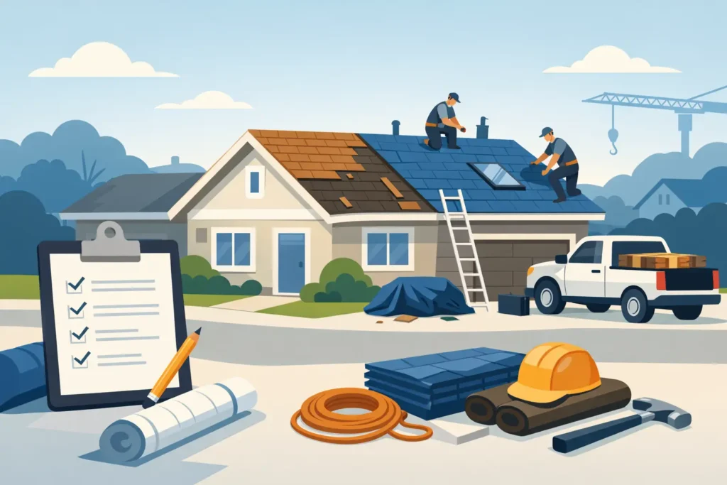 How to Prepare for Re-Roofing at Your Home